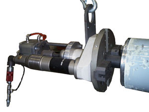 smussatrice con sistema di serraggio automatico 1