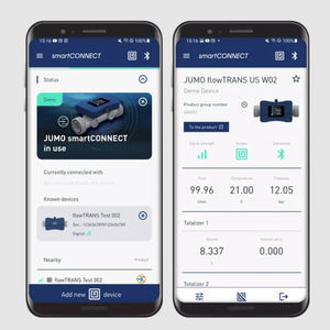 applicazione mobile di configurazione e diagnostica