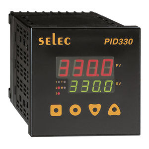 controllore di temperatura con doppio display a LED / PID / IP65 / montato su pannello
