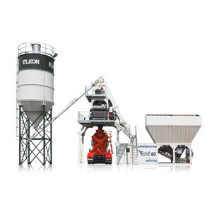 centrale di betonaggio semimobile