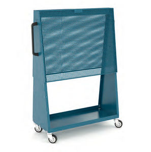 carrello con pannelli perforati