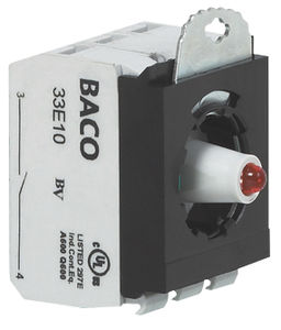 morsetto componibile con connessione a vite / a presa / con LED / con protezione per le dita
