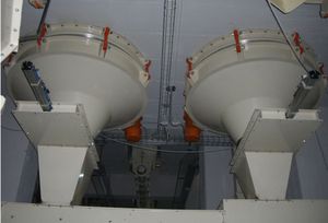 sistema di scarico per silo