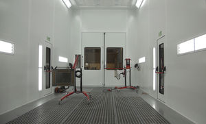cabina di verniciatura aperta 1