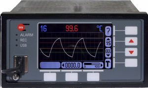 registratore di dati di temperatura / di portata / di livello / di umidità