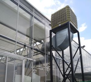 refrigeratore adiabatico ad evaporazione