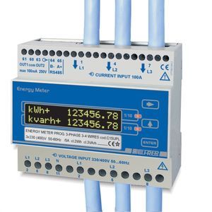 contatore di energia elettrica trifase
