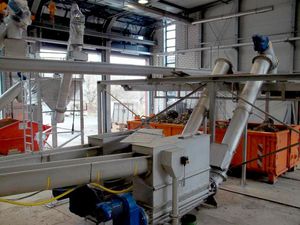 vaglio per cantiere di costruzione
