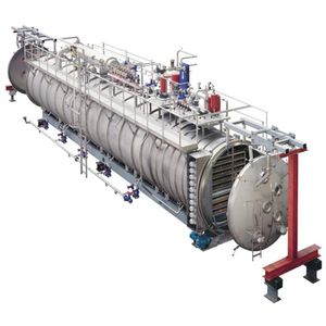 essiccatore sottovuoto / continuo / per l'industria agroalimentare