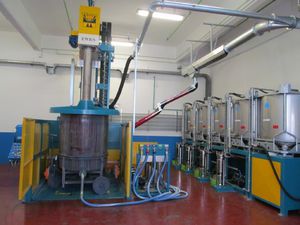impianto di lavaggio ad acqua