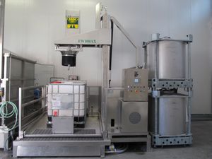 macchina per pulizia ad acqua