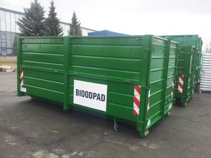 cassonetto per rifiuti urbani