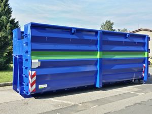cassonetto in acciaio
