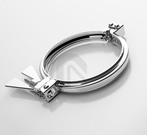 fascetta stringitubo in acciaio inossidabile 1
