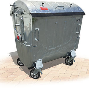 cassonetto in acciaio