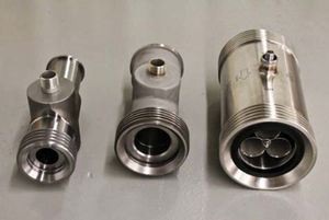 misuratore di portata a turbina / per liquidi / ad alta pressione / in linea