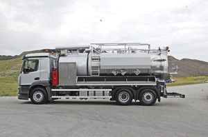 camion di caricamento per aspirazione