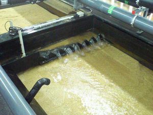 impianto di depurazione delle acque reflue con sistema di biofiltrazione