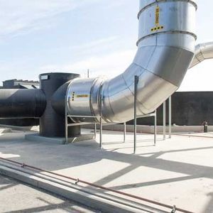 sistema di tubazioni per gas