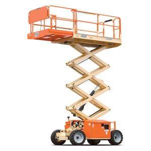 piattaforma elevatrice a forbice mobile