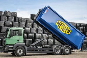 braccio di sollevamento a uncino per camion