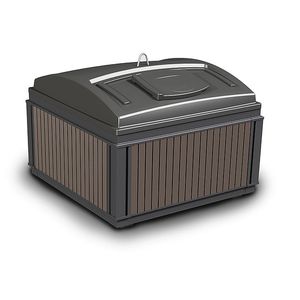 cassonetto per rifiuti urbani