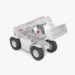 sistema di pesatura per carrello telescopico
