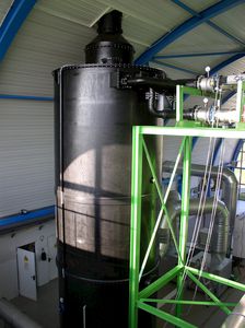unità di purificazione di acqua di processo