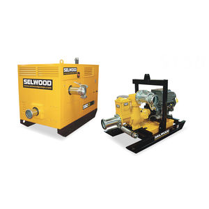 pompa per fanghi / con motore diesel / autoadescante / a vortice