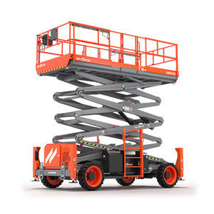 piattaforma elevatrice a forbice mobile