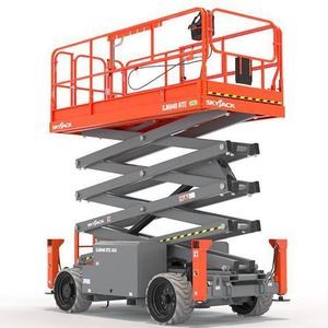piattaforma elevatrice a forbice mobile