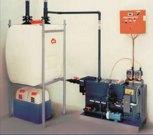 impianto di neutralizzazione per trattamento di acque reflue
