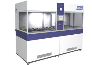 linea di rivestimento per lenti oftalmiche