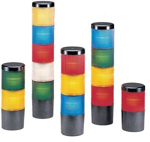 colonna luminosa lampeggiante / a 3 colori / per montaggio in superficie / antideflagrante