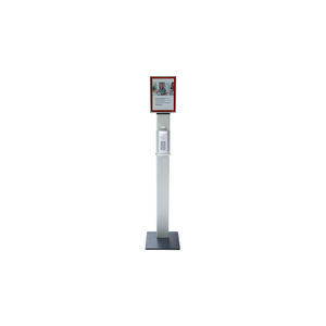 totem dispenser di gel igienizzante