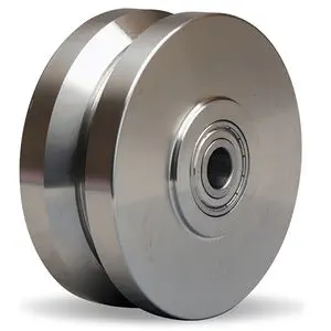 Ruota In Ghisa Con Scanalatura A V Hamilton 6 Pollici - Modello W-626-VT-3