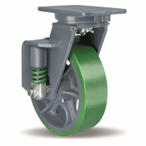 Ruota Fissa Rigida Da 15,2 Cm, In Poliuretano Da 15,2 X 2, Capacità Di Carico 544 Kg, Ideale Per Sostituire Cassette Degli Attrezzi O Attrezzature Pesanti, Facile Da Spingere, Marca CasterHQ - Foto 10