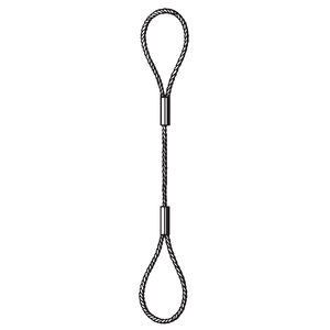 brache di sollevamento con cavo