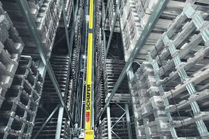 scaffalatura grande altezza / per pallet / in acciaio / compatta