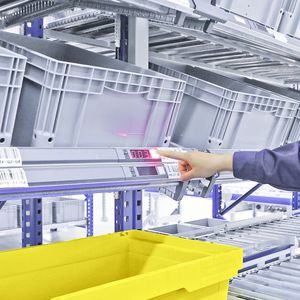 macchina per preparazione ordine digitale / Put-To-Light (PTL)