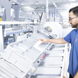 macchina per preparazione ordine pick-to-tote