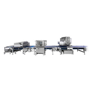linea di farcitura per pizza controllata da PLC