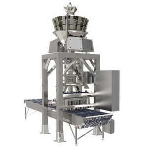 linea di farcitura per pizza controllata da PLC