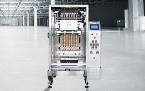 insaccatrice verticale / VFFS / per l'industria agroalimentare / confezionamento in atmosfera modificata