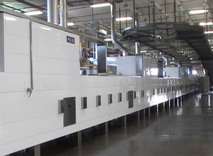forno per il settore agroalimentare a piani