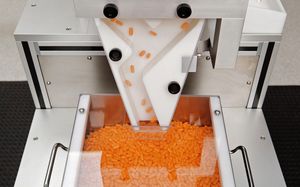 sistema di smistamento per l'industria farmaceutica
