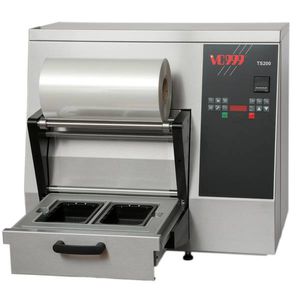 termosigillatrice di vaschette rotativa