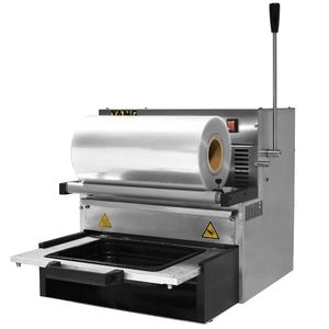 termosigillatrice di vaschette lineare / manuale / per l'industria agroalimentare