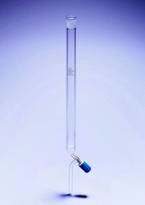 colonna per cromatografia in vetro borosilicato