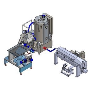 linea di produzione di olio d'oliva